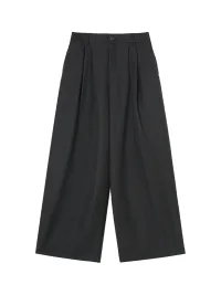 CLP | Pleated Wide Leg Trousers