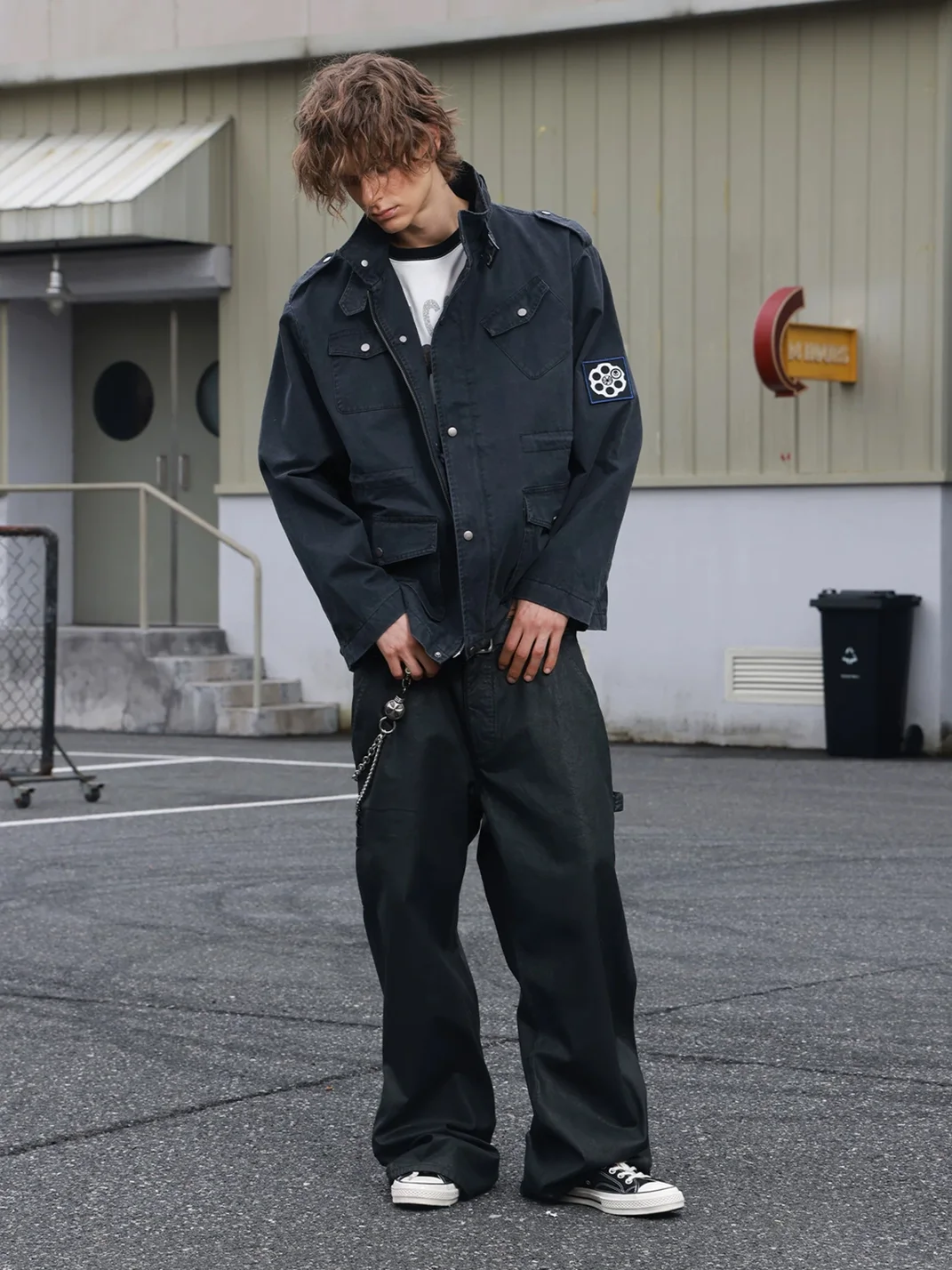 SAXGENWON | Washed Twill Canvas Hunting Jacket
