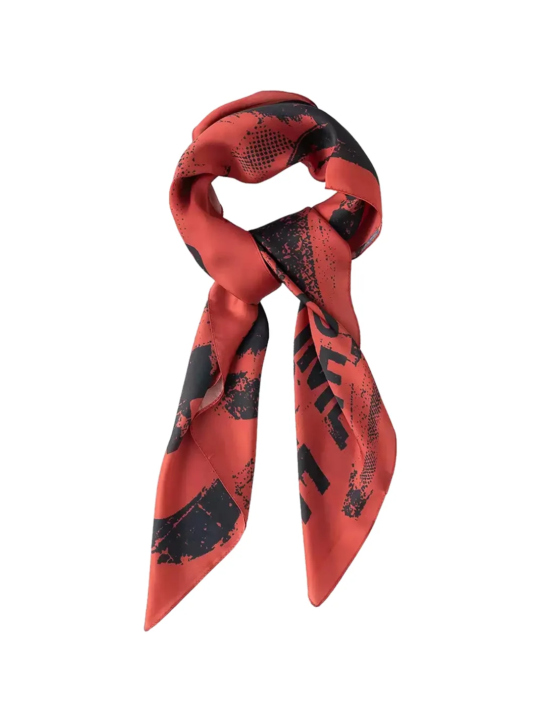 GOST | Distressed Rabbit Print Square Scarf
