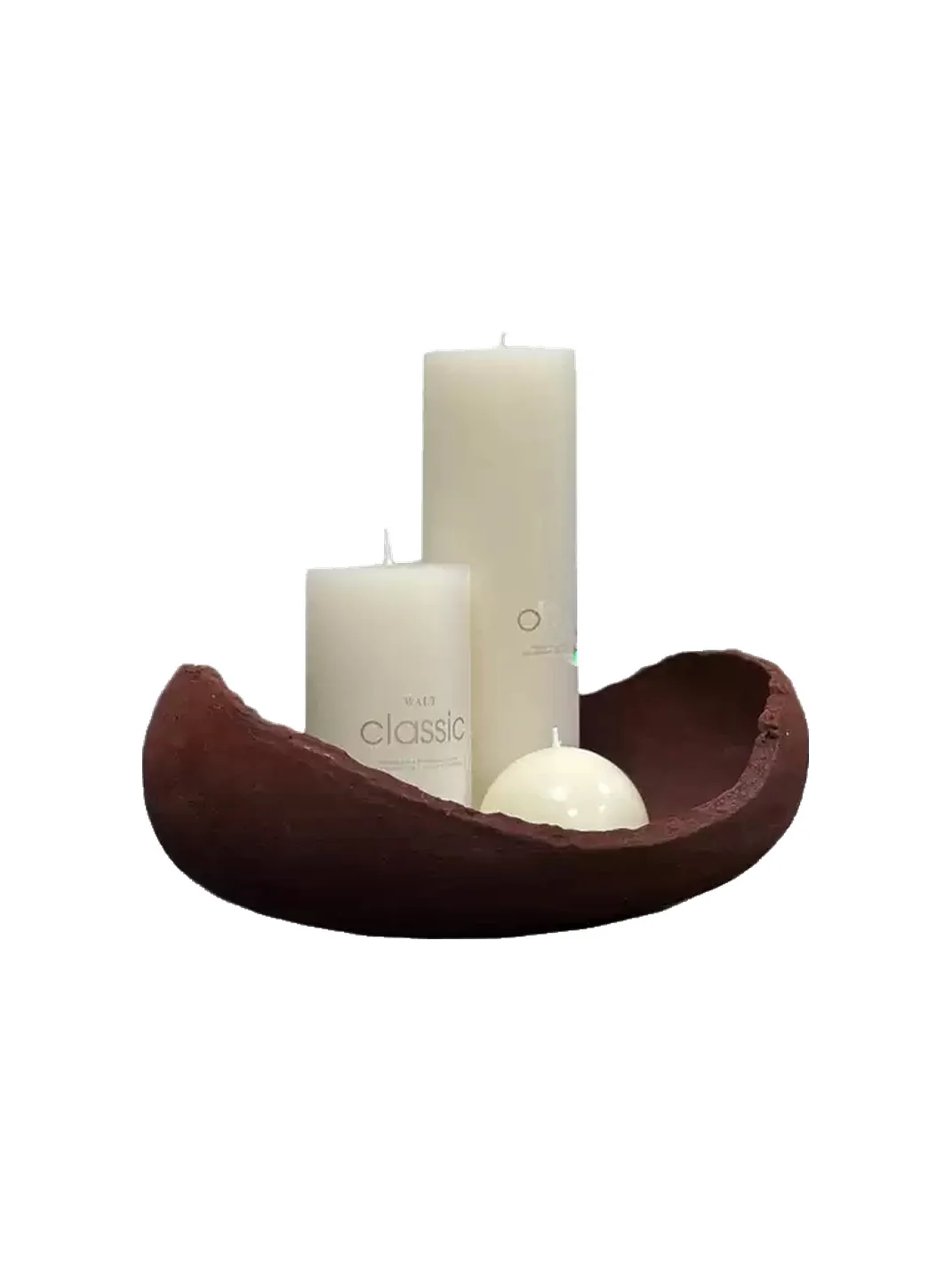 ADRZ | Minimalist Wabi-Sabi Decorative Candle Tray