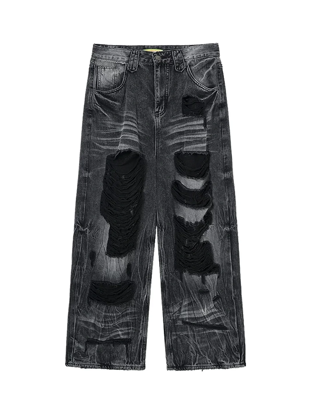 CLP | Distressed Wide Leg Jeans