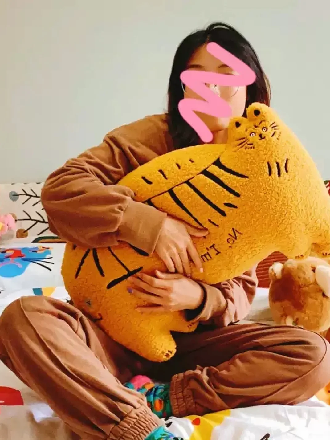 Uodycoco | Plush Tiger Shaped Cushion