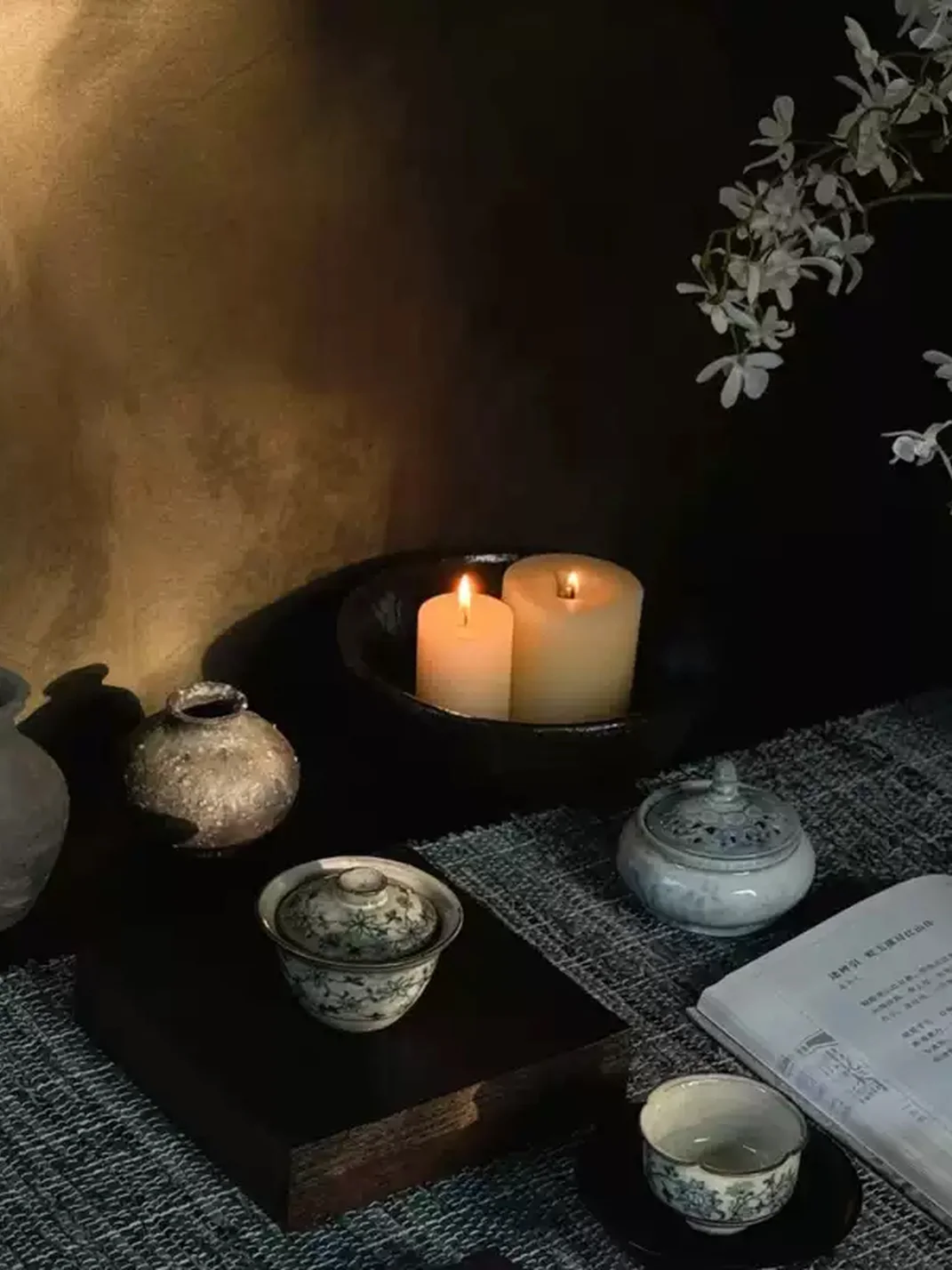 ADRZ | Minimalist Wabi-Sabi Decorative Candle Tray