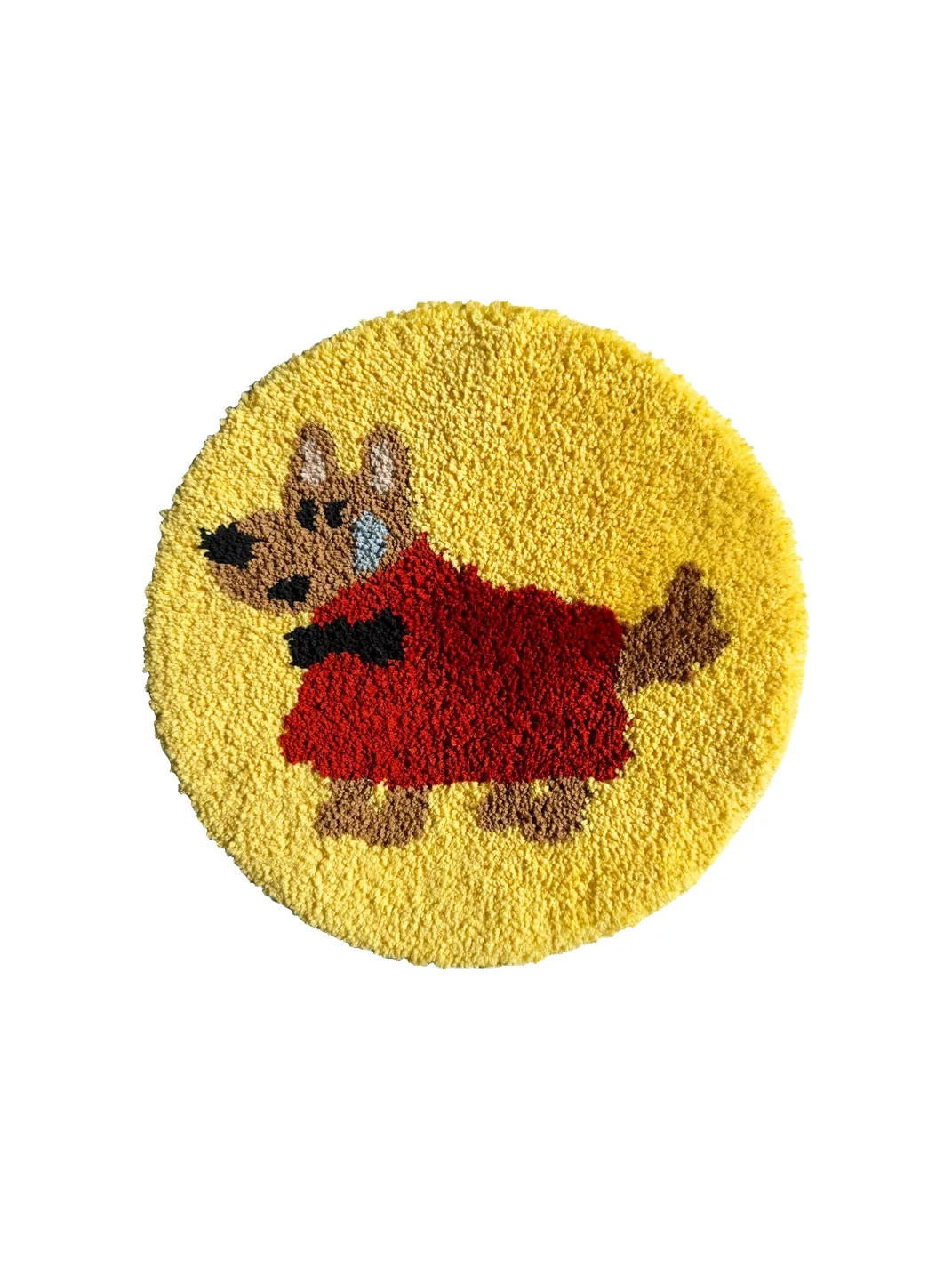 Click | Round Cartoon Animal Tufted Chair Cushion