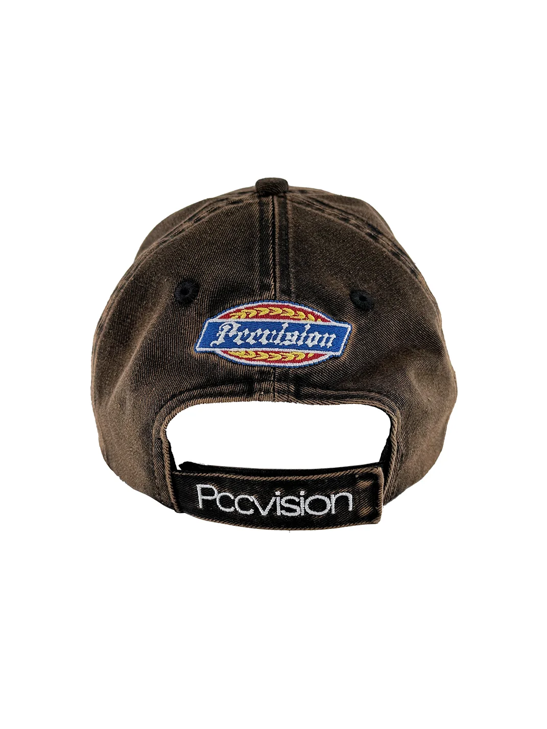 PCCVISION | Distressed Washed Embroidered Baseball Cap