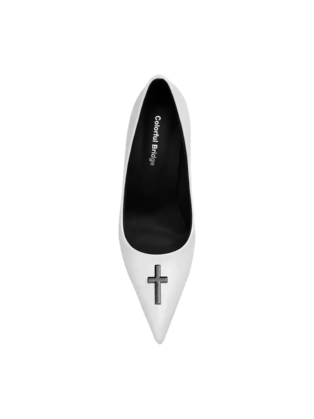 Colorful Bridge | Crucifix Pointed-Toe Wedding Heels