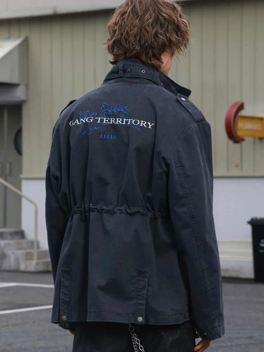 SAXGENWON | Washed Twill Canvas Hunting Jacket
