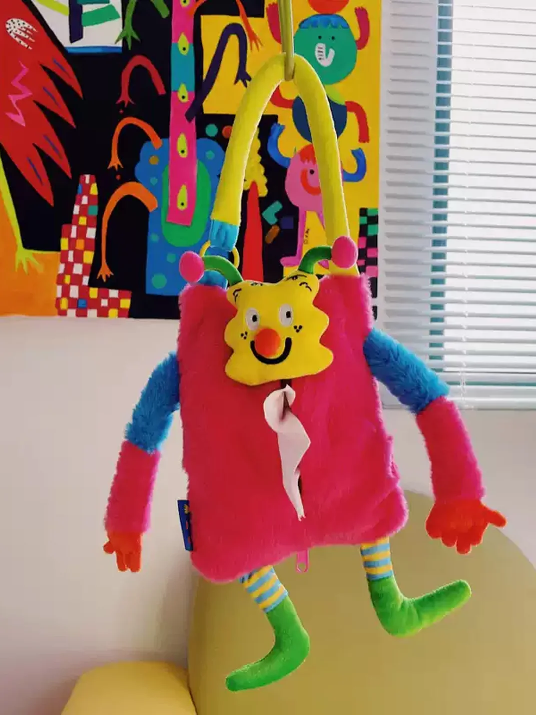 Uodycoco | Plush Cartoon Car Tissue Holder