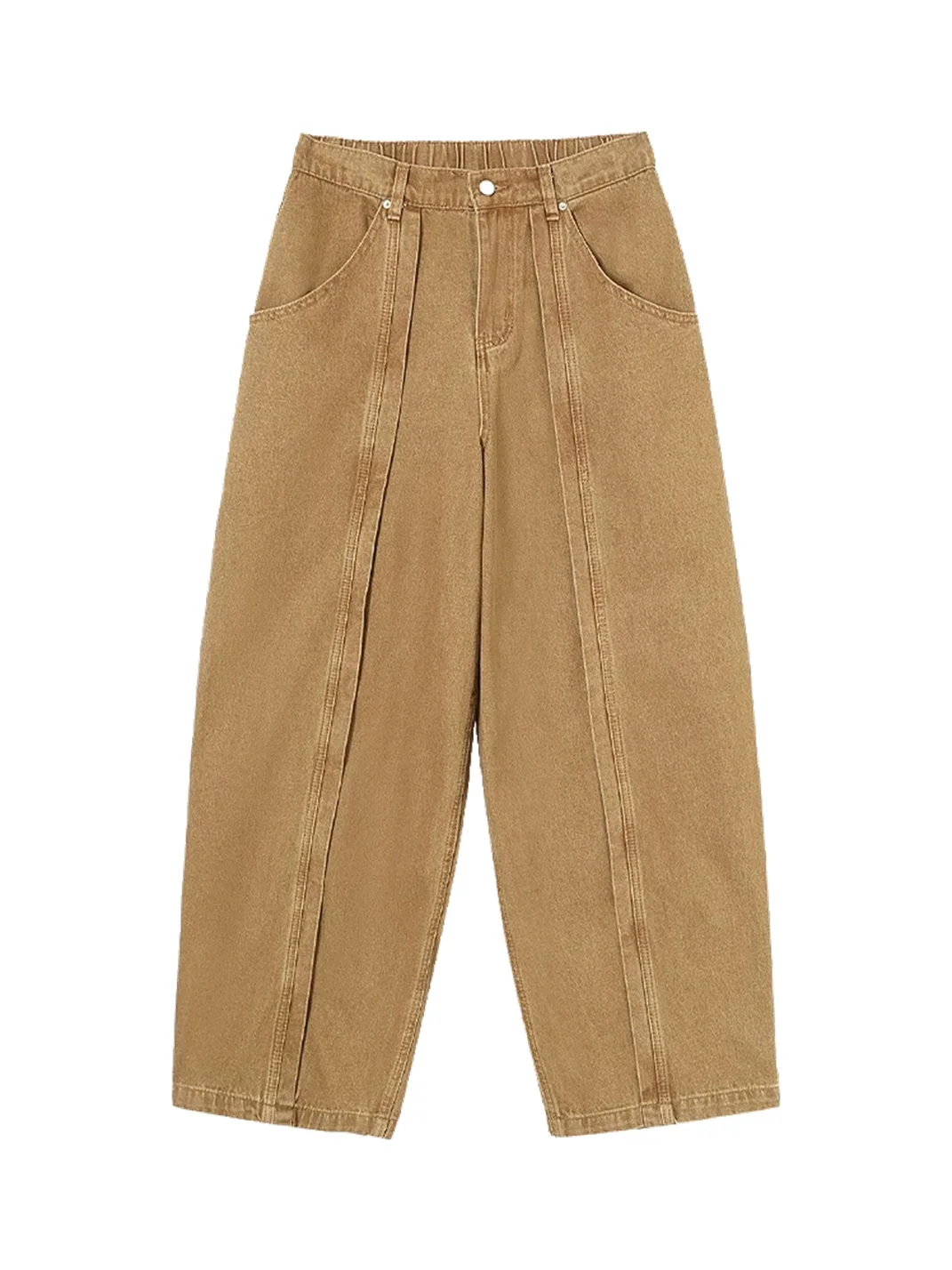 CLP | Pleated Relaxed Wide-Leg Jeans