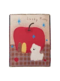 SOREMO | Apple House Jacquard Woven Throw Blanket