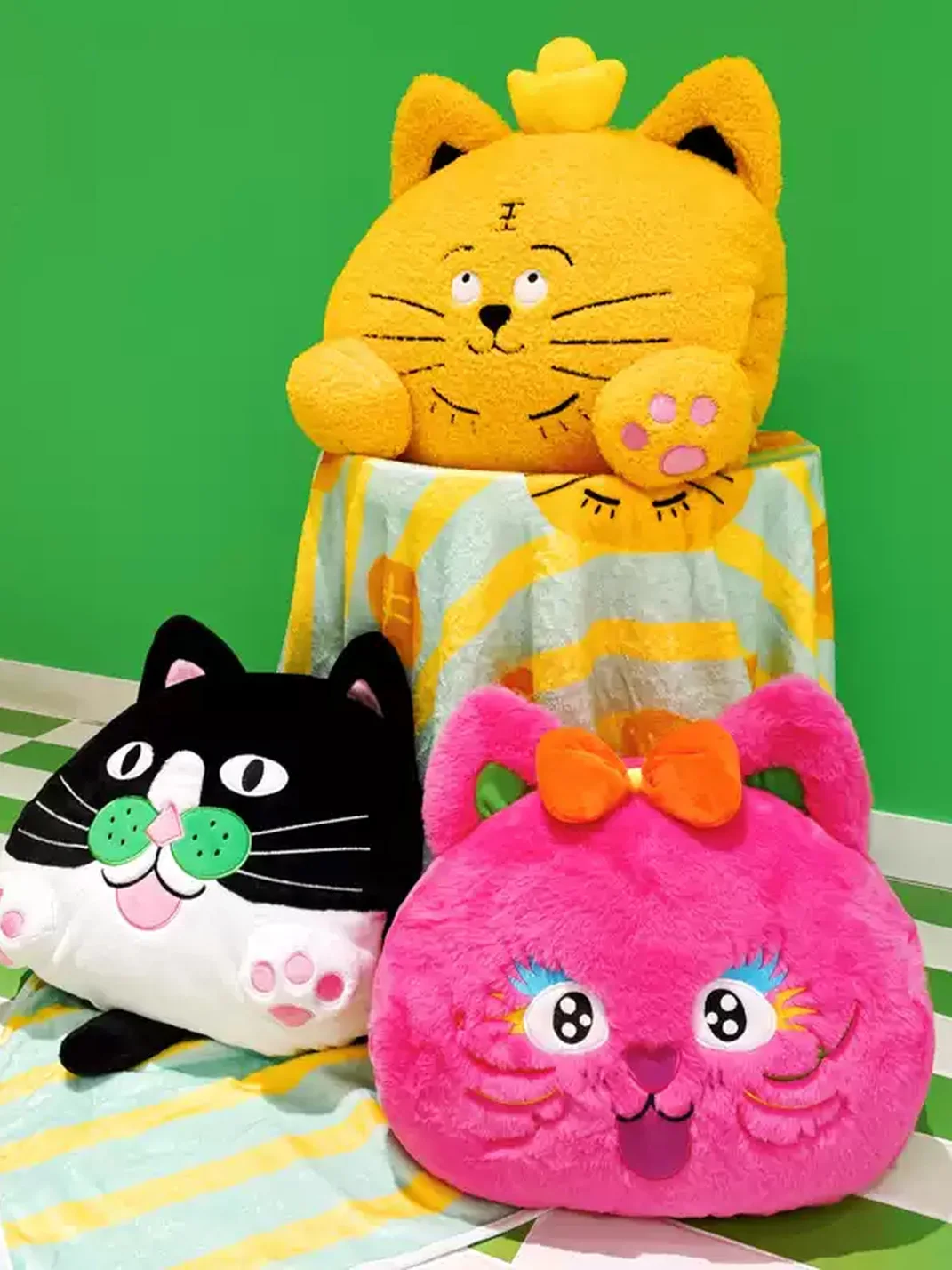Uodycoco | Cat Pillow Blanket Two-in-One