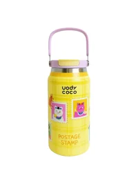 Uodycoco | Cute Cartoon Portable Insulated Water Bottle