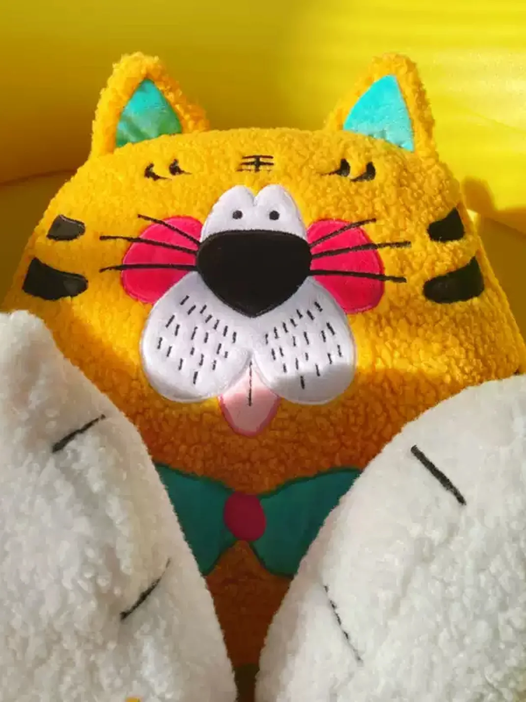 Uodycoco | Cute Tiger Plush Lumbar Support Pillow