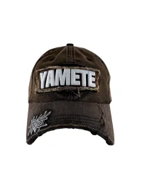 PCCVISION | Distressed Washed Embroidered Baseball Cap