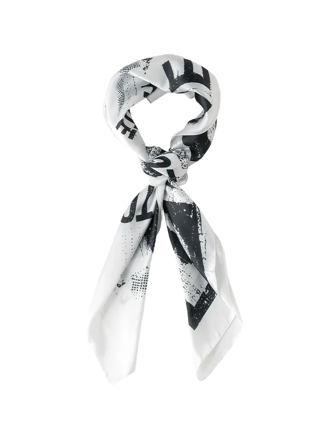 GOST | Distressed Rabbit Print Square Scarf