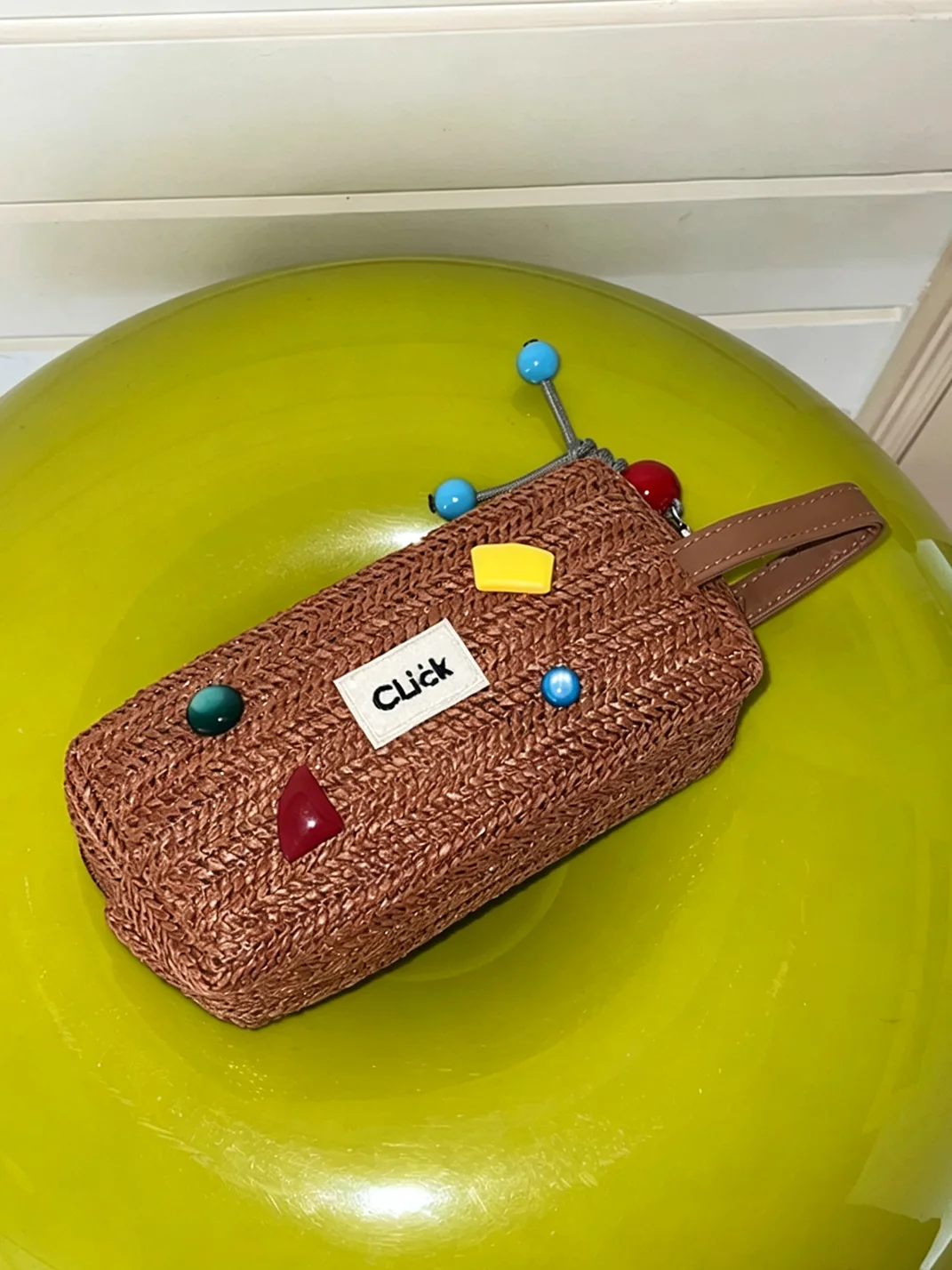 Click | Woven Mini Travel Toiletry Storage Bag