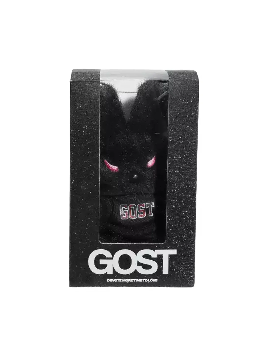GOST | Embroidered Eye Punk Rabbit Plush Keychain