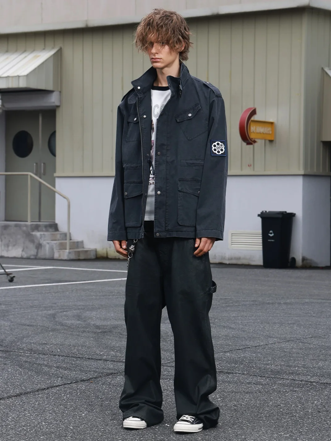SAXGENWON | Washed Twill Canvas Hunting Jacket