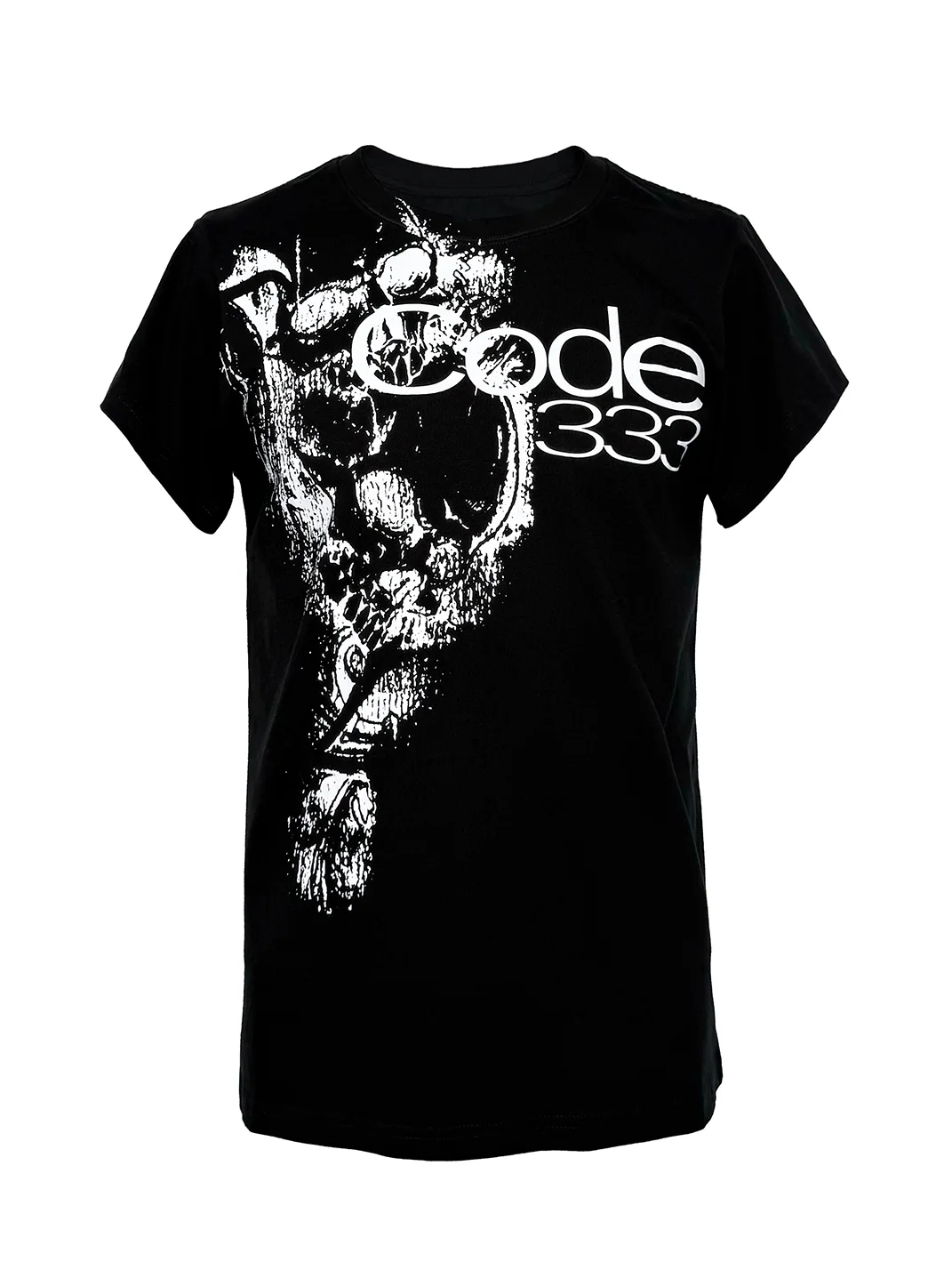 PCCVISION | Skull Graphic Crew Neck Short Sleeve T-Shirt