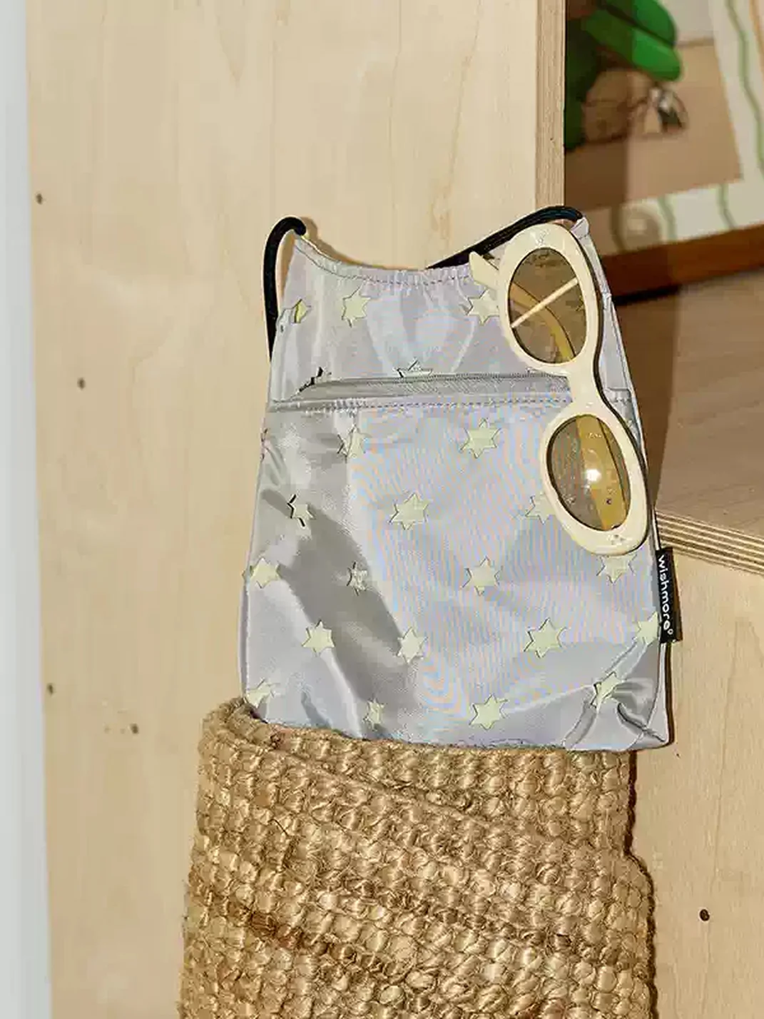 Wishmore | Star Cutout Colorblock Mini Crossbody Bag