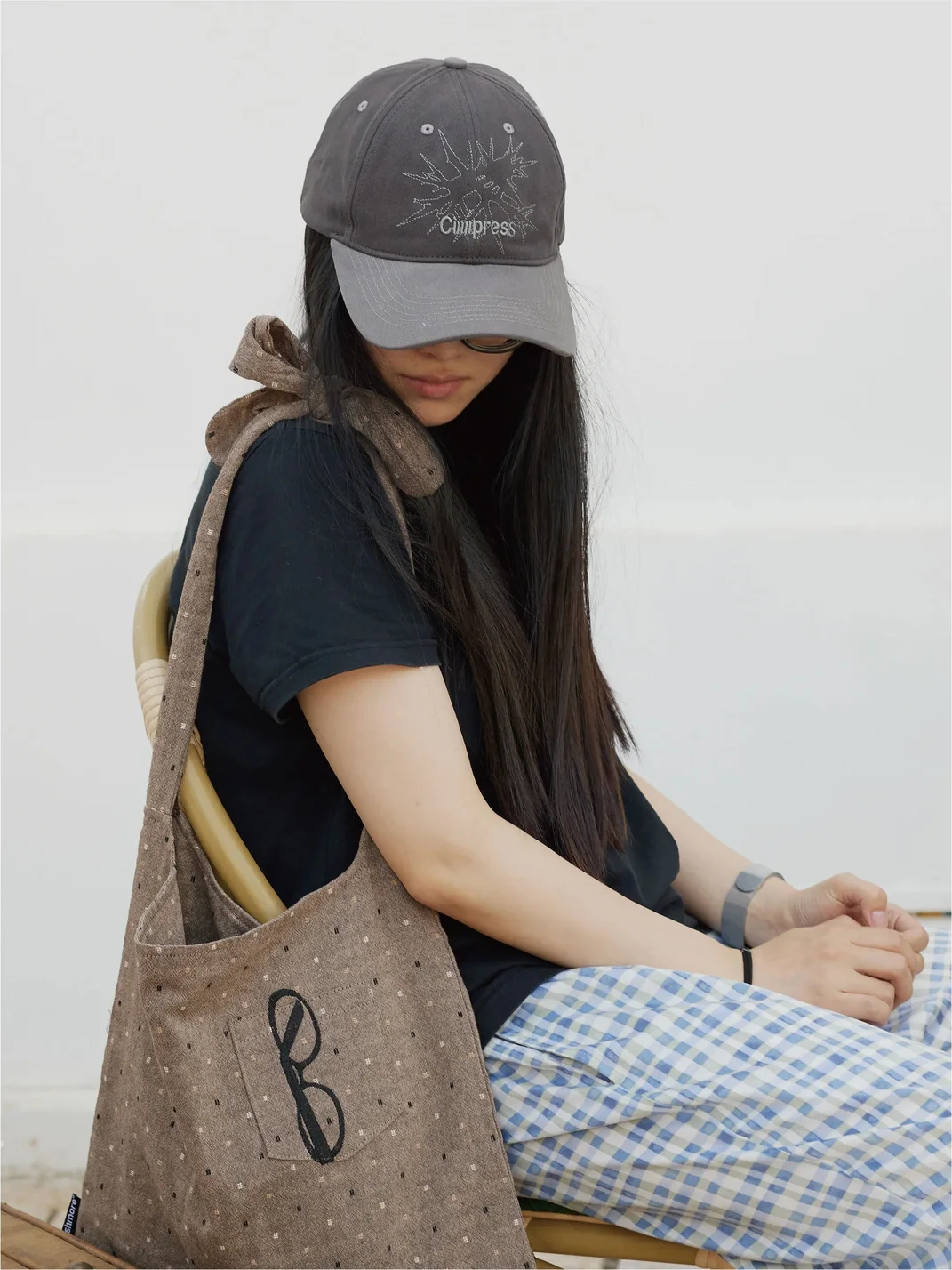 Wishmore | Embroidered Two-Tone Canvas Baseball Cap