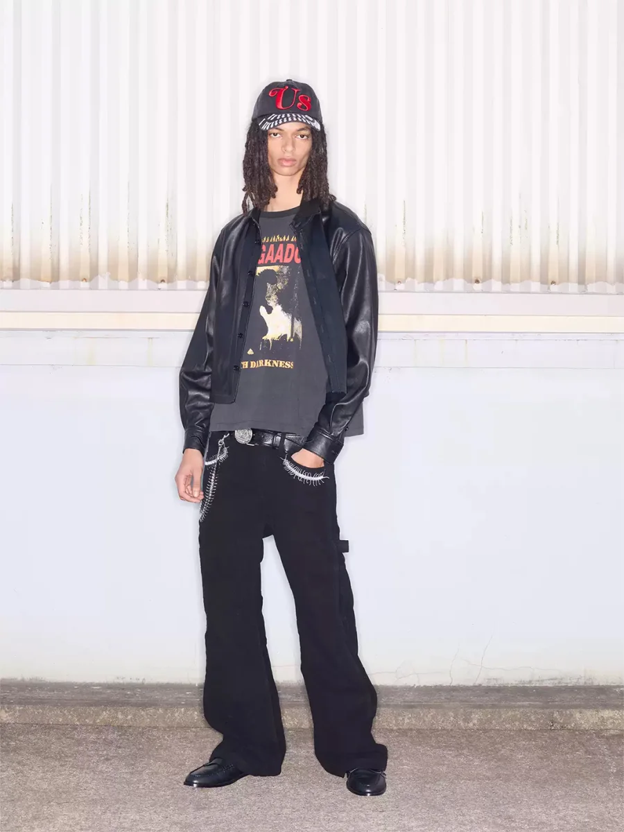 SONGAADON | Washed Missile Embroidered Baseball Cap - 3