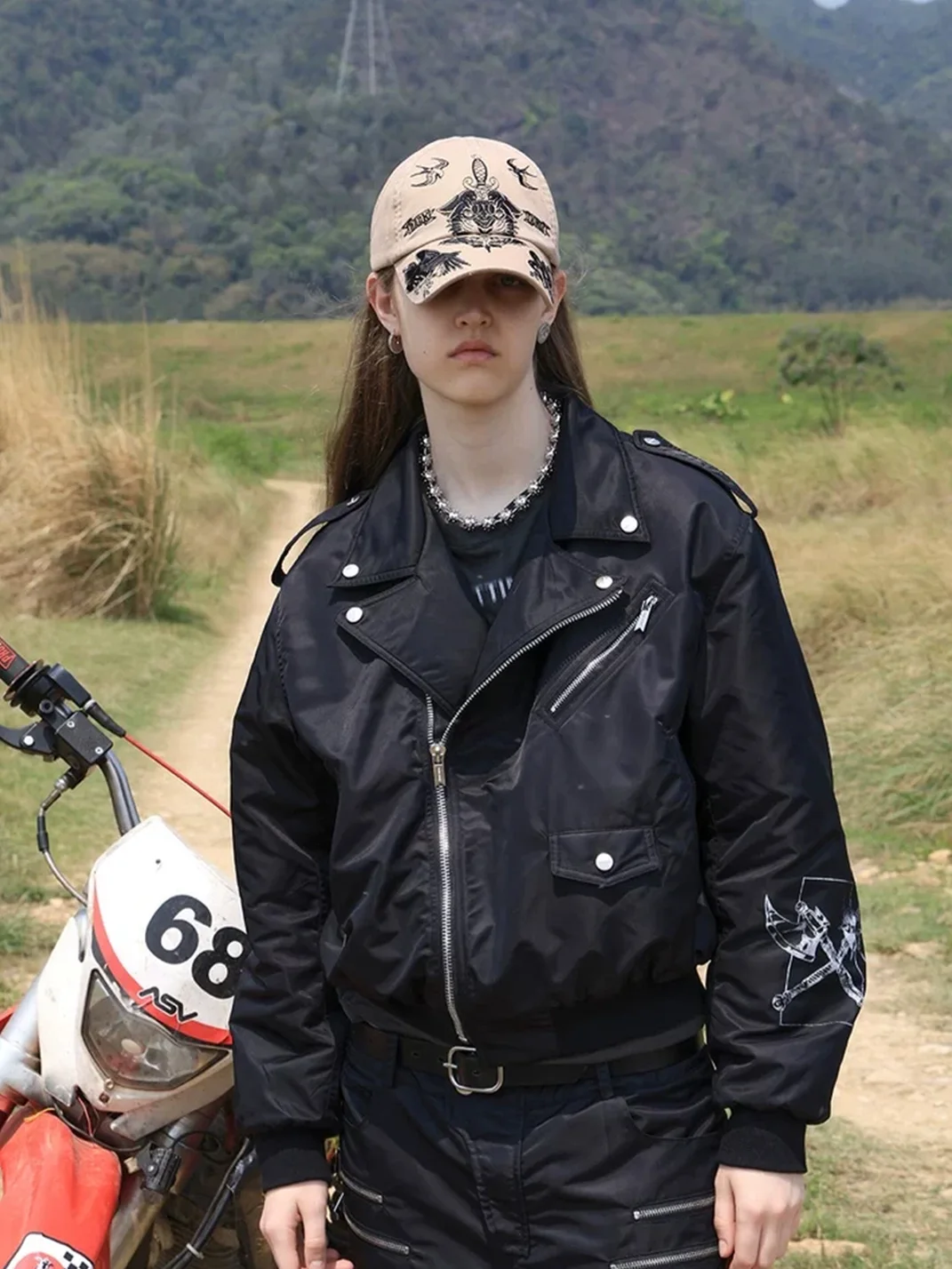 SONGAADON | Embroidered Tattoo Baseball Cap