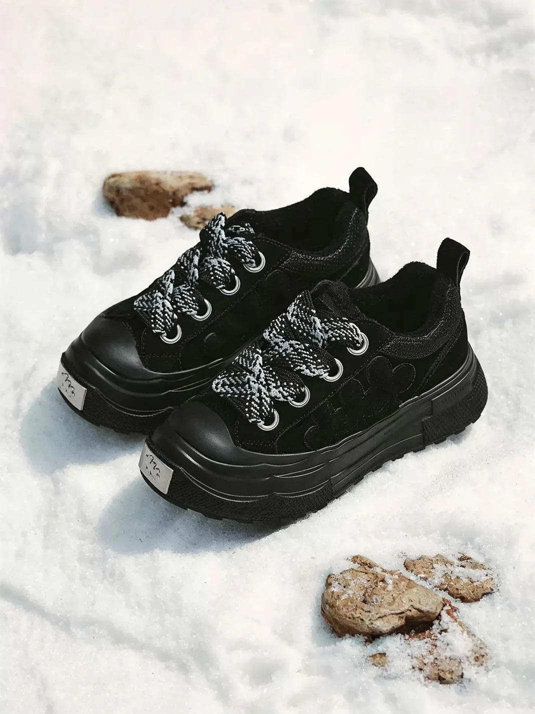 Shootbrand | Plush Platform Canvas Sneakers