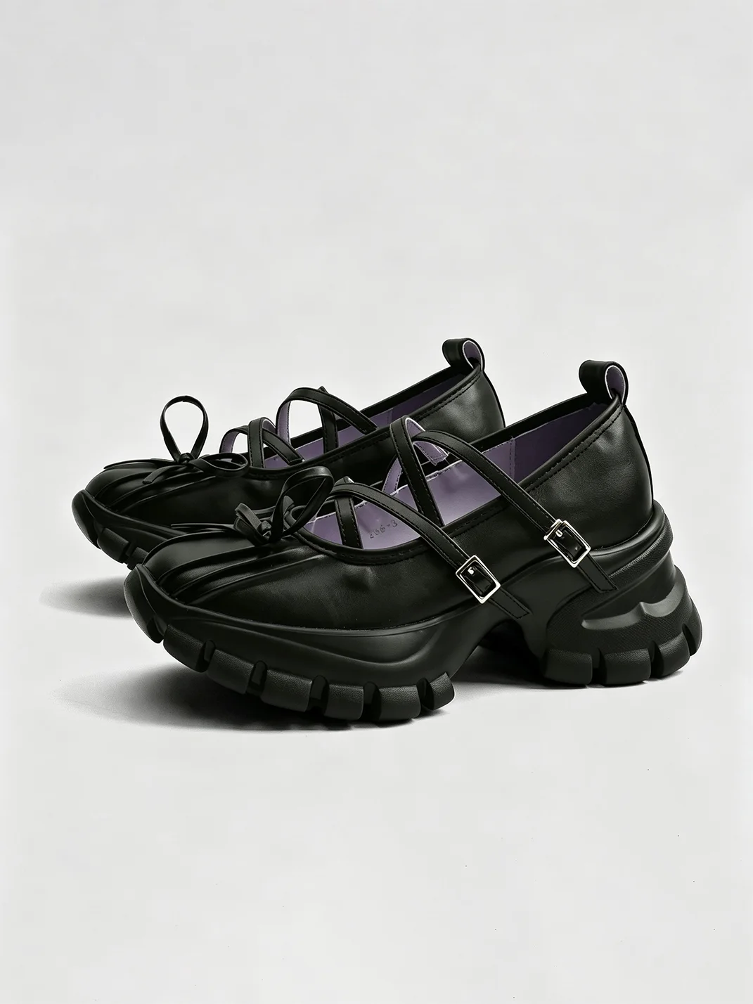 In lucky | Platform Mary Jane Flats