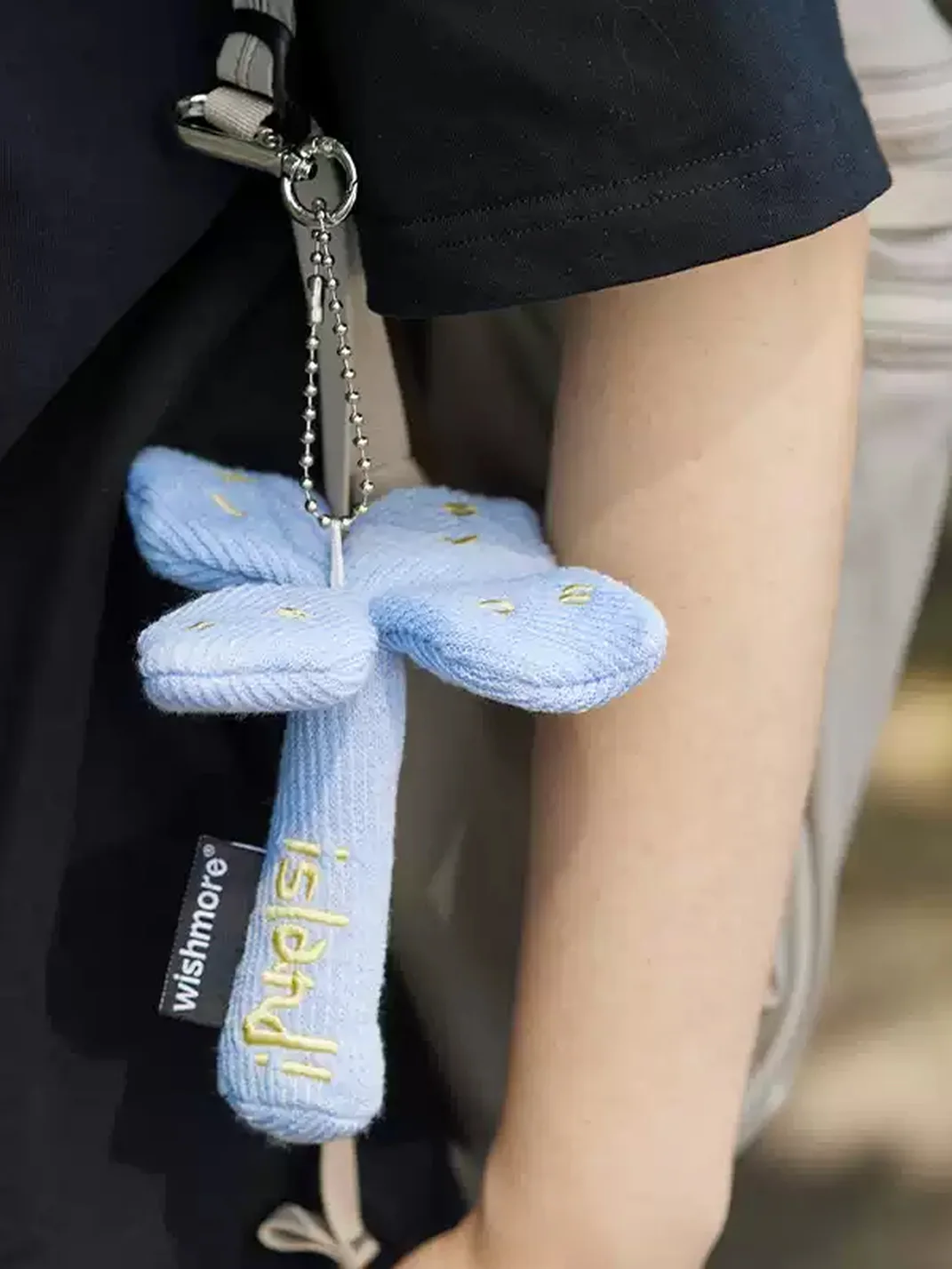 Wishmore | Knit Palm Tree Keychain Bag Charm