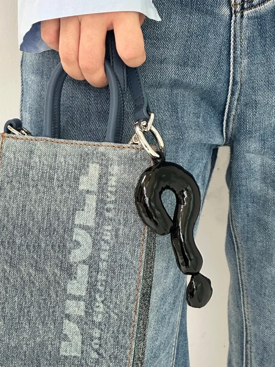 3melifestyle | Question Mark Plush Keychain Charm