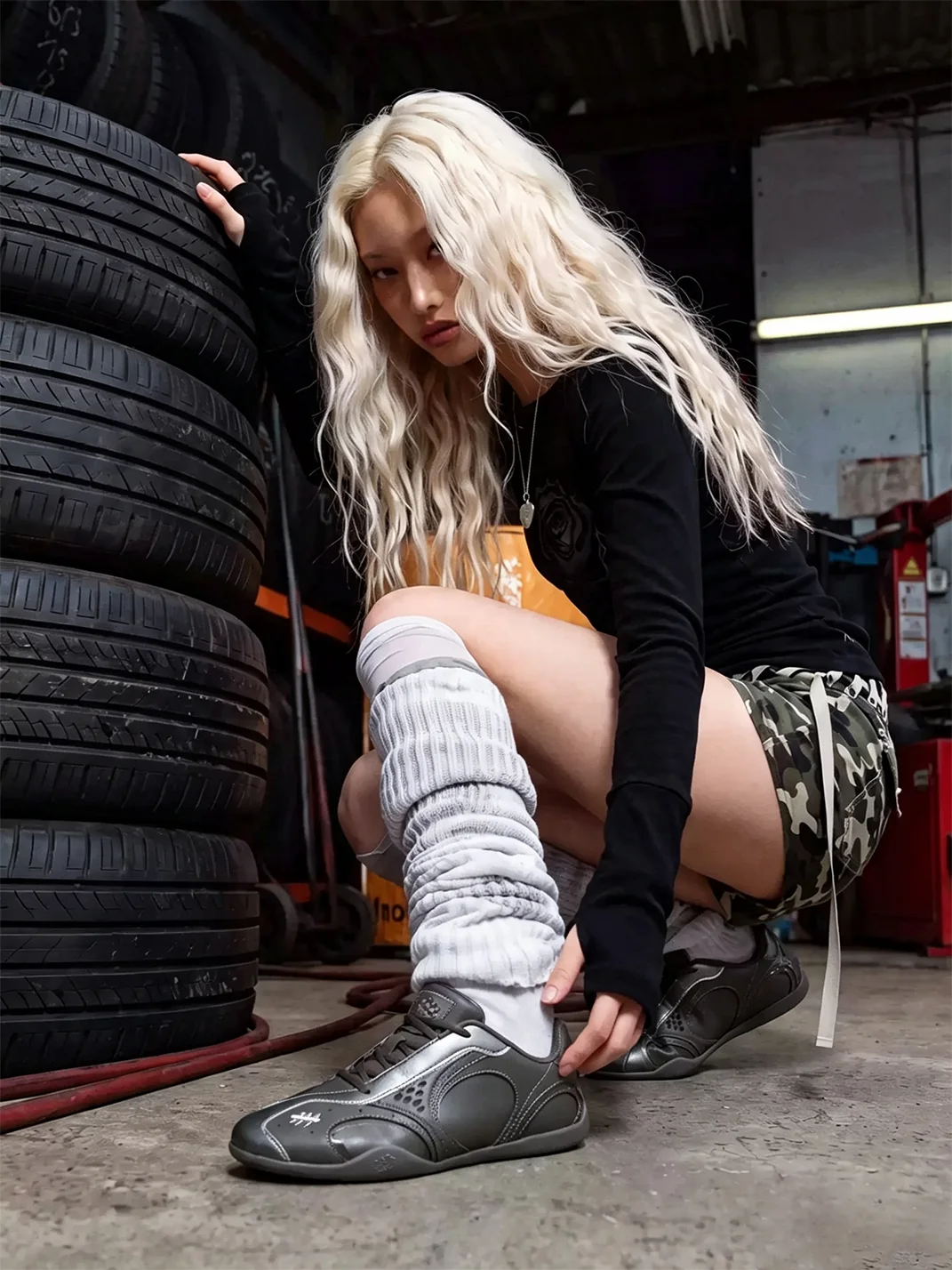 Shootbrand | Asymmetric Low-Top Retro Trainers