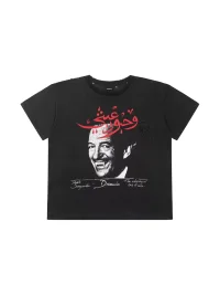 SONGAADON | Distressed Washed Dracula Portrait Boxy T-Shirt