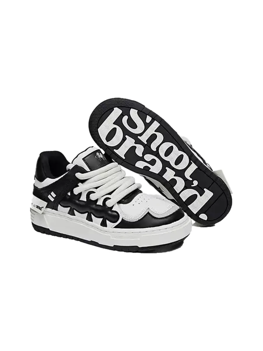 Shootbrand | Freedom One Retro Platform Skate Sneakers - 3