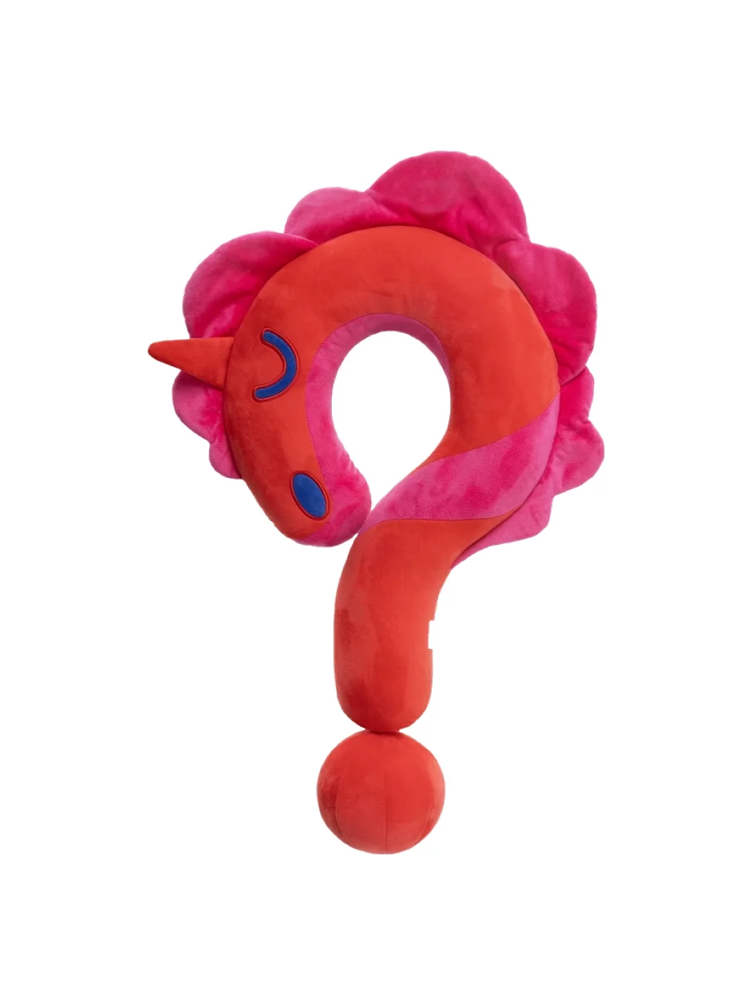 3melifestyle | Question Mark Horse Plush Neck Pillow