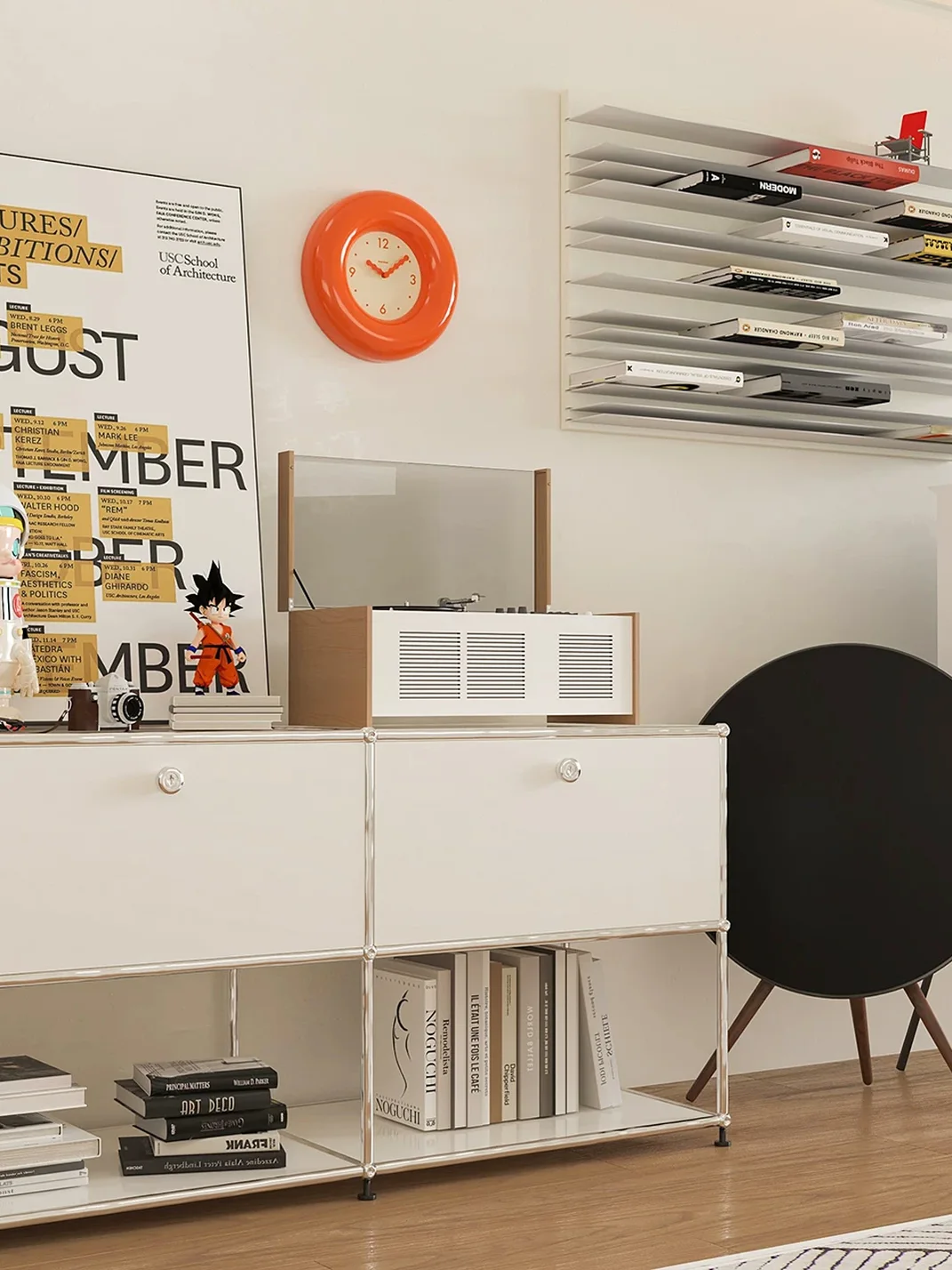 Botro | Bauhaus Retro Bagel Wall Clock