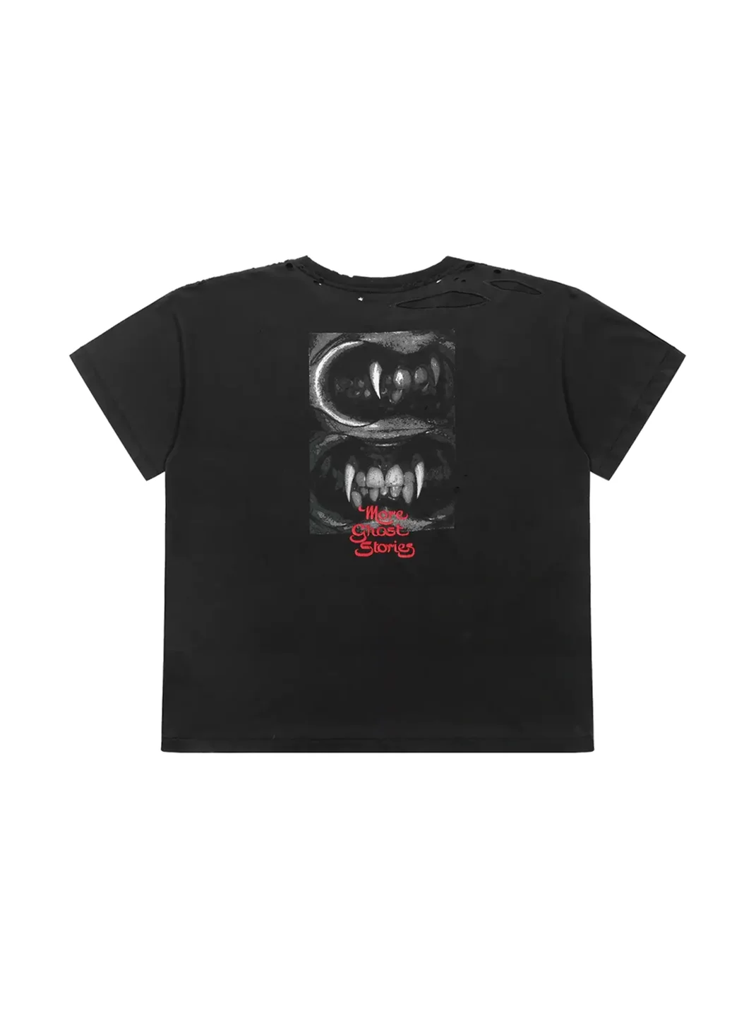 SONGAADON | Distressed Washed Dracula Portrait Boxy T-Shirt