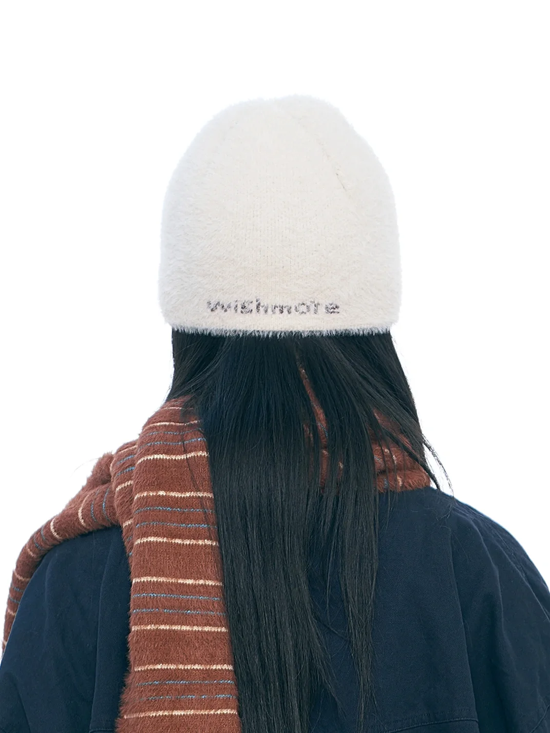 Wishmore | Cat Graphic Fuzzy Knit Beanie