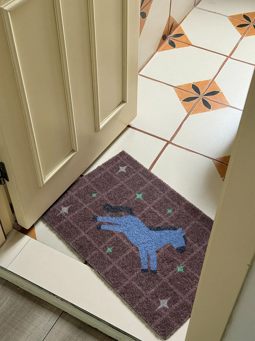 URFF DECO | Lucky Pony PVC Coil Doormat