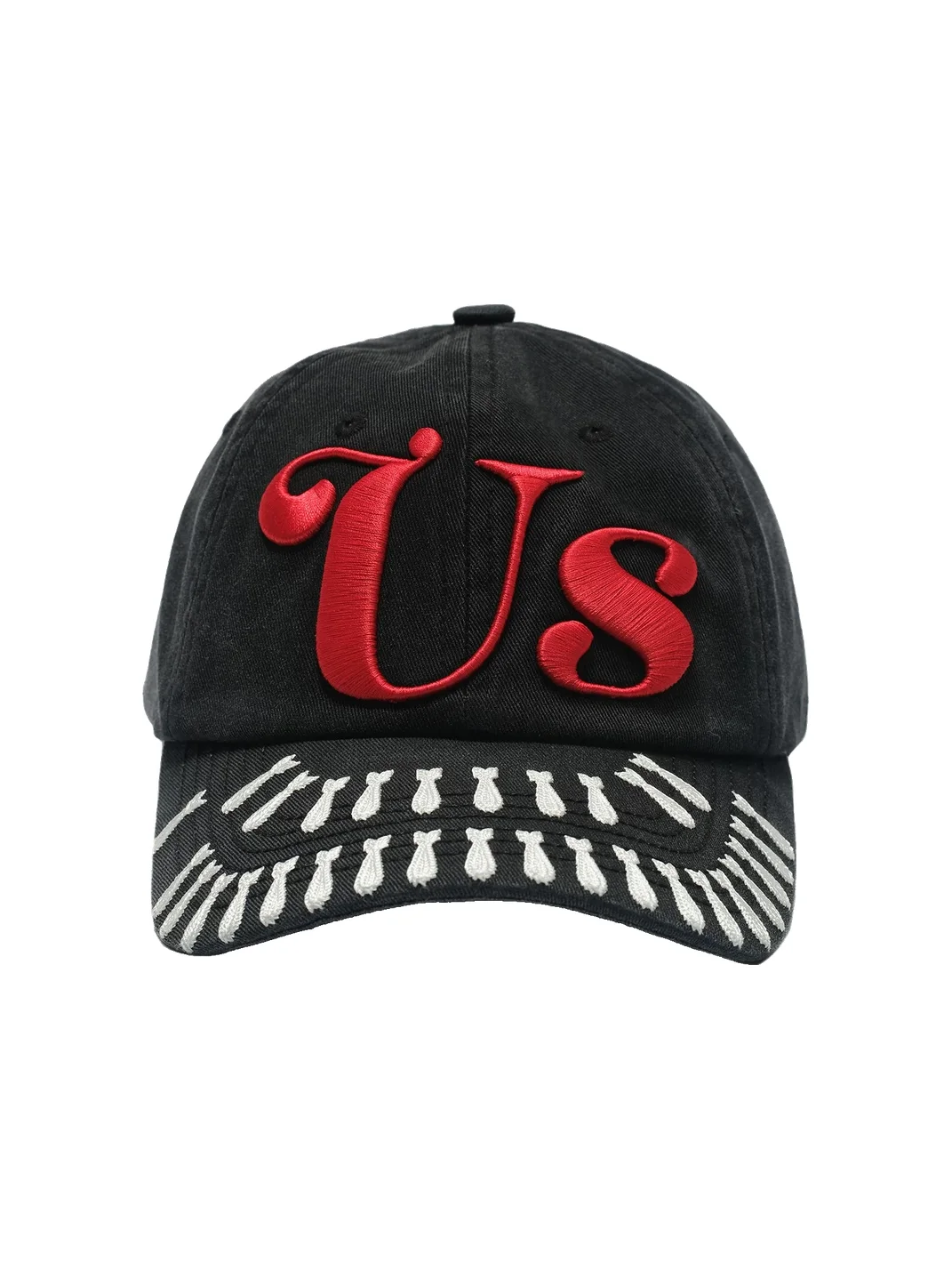 SONGAADON | Washed Missile Embroidered Baseball Cap