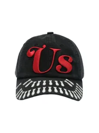 SONGAADON | Washed Missile Embroidered Baseball Cap