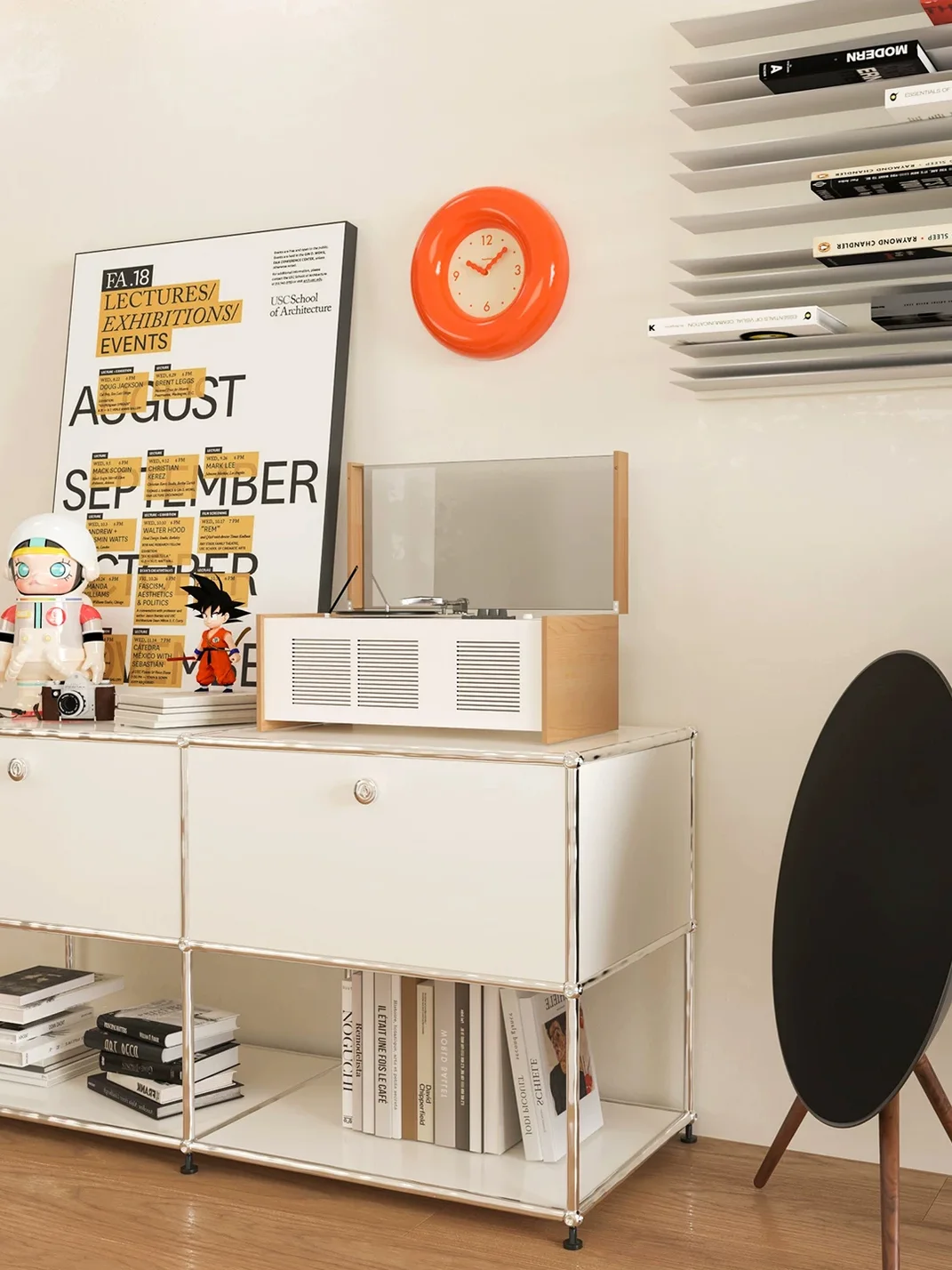 Botro | Bauhaus Retro Bagel Wall Clock