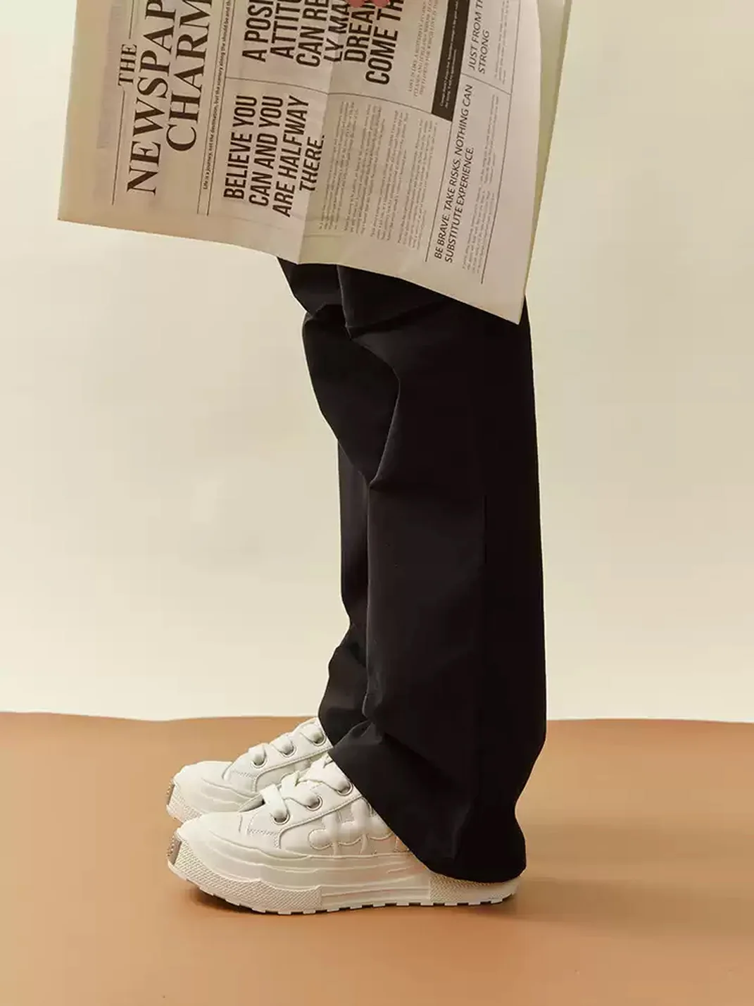 Shootbrand | Leather Platform Retro Sneakers
