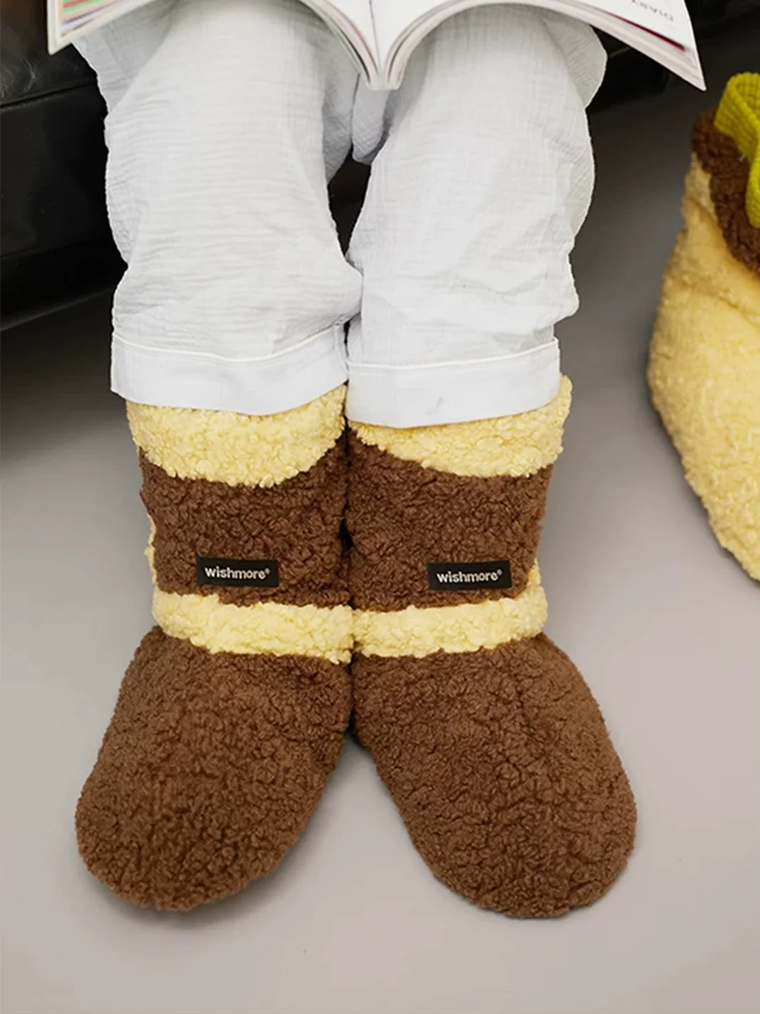 Wishmore | Fluffy Mid-Calf Home Socks