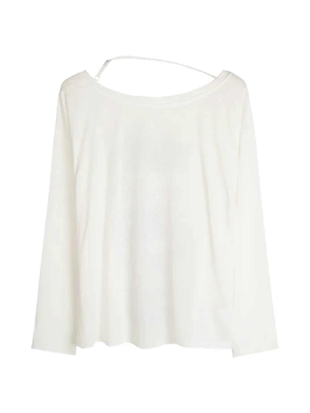 BIGGOLD | Loose Off-Shoulder Long-Sleeve T-Shirt