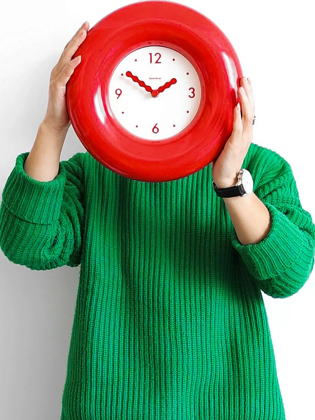 Botro | Retro Futurist Bagel Wall Clock