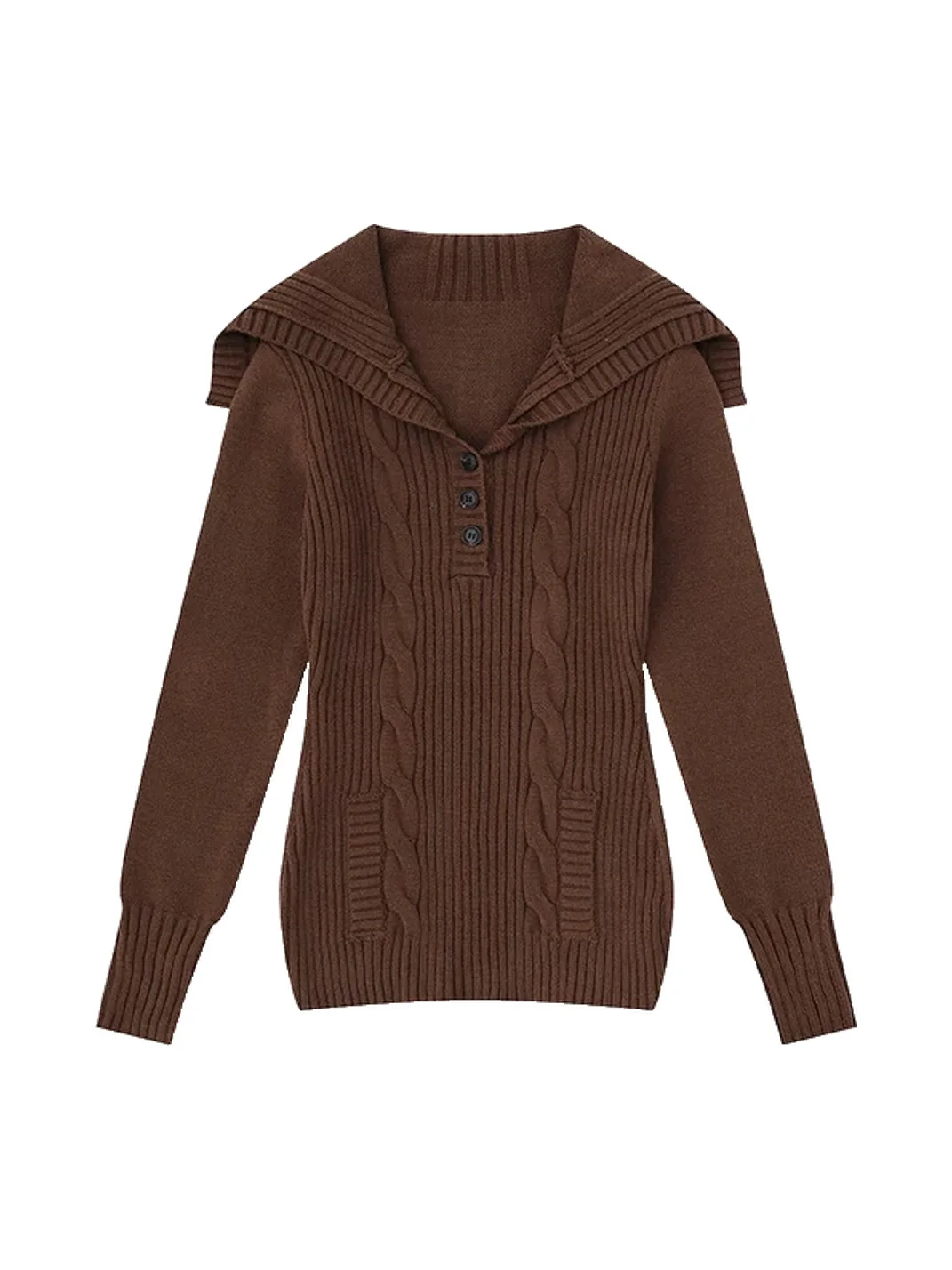 BIGGOLD | Slim Fit Pullover Knit Sweater