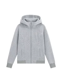 BIGGOLD | Cropped Hooded Zip Jacket