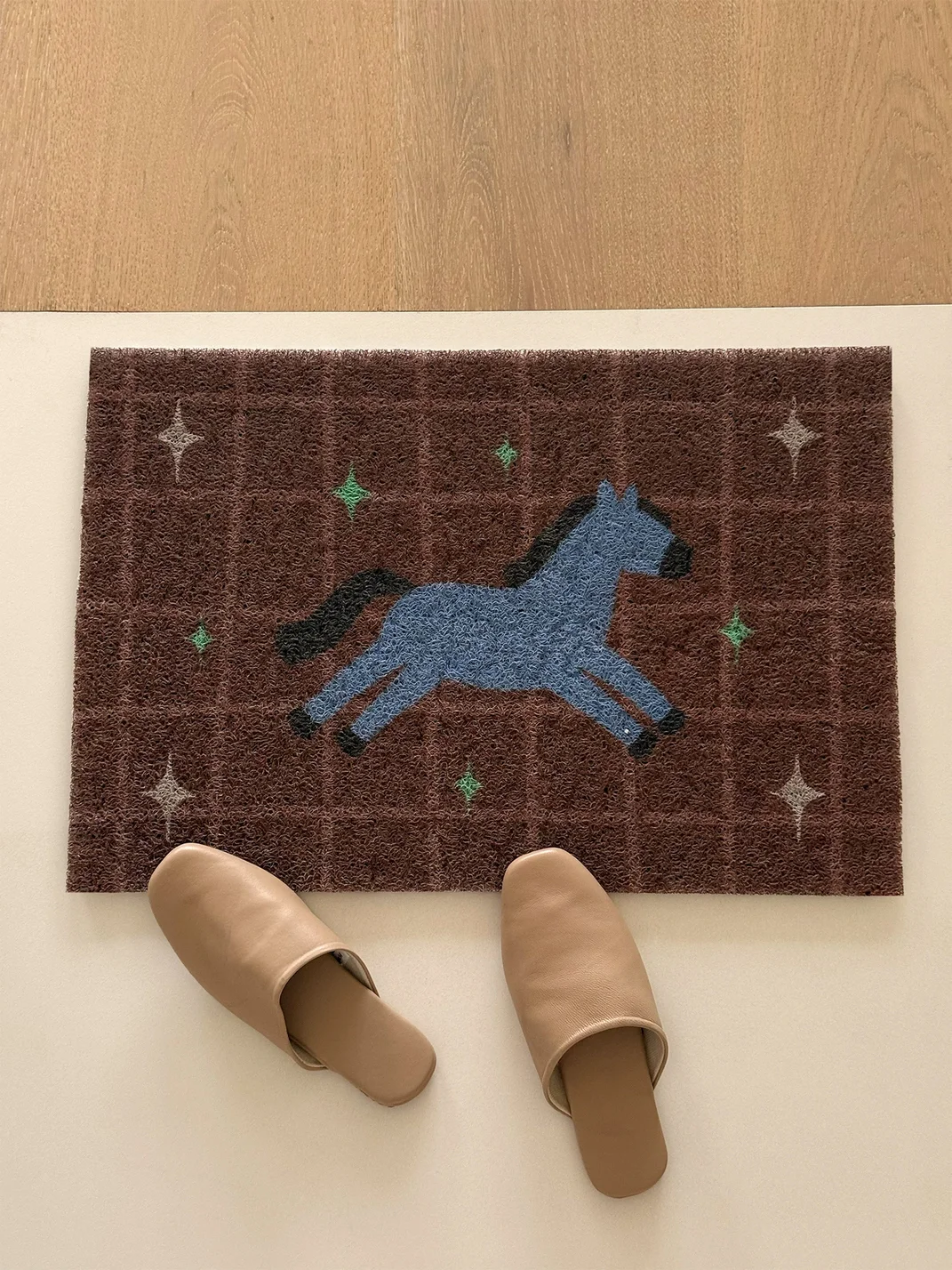 URFF DECO | Lucky Pony PVC Coil Doormat