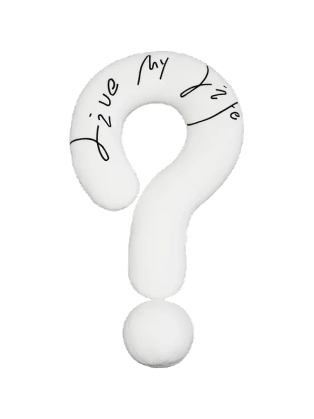 3melifestyle | Question Mark Neck Pillow Cushion